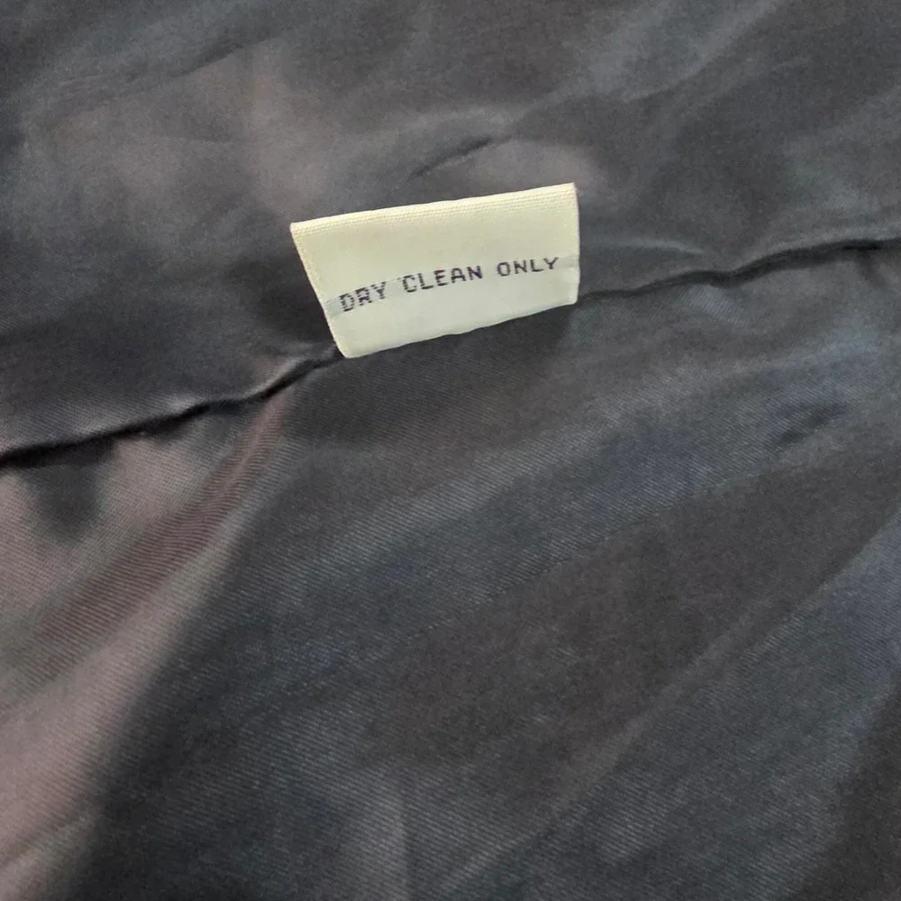 Vintage Paitano Mens Black Windowpane Grid Longline 5 Button Blazer Jacket  48R